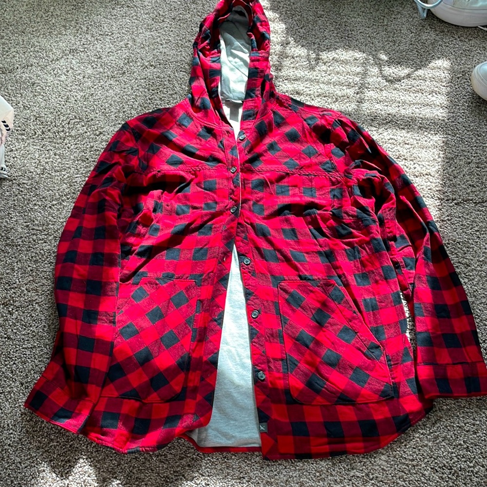 Eddie Bauer Buffalo Plaid Button Up